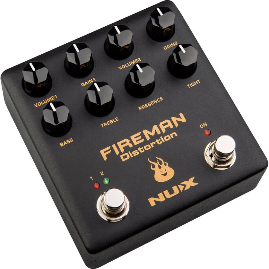 NUX NDS-5   Dual Channel Brown Sound Distortion 2チャンネル ディストーション Fireman