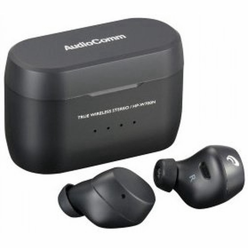 Ohm Audiocomm 完全ワイヤレスイヤホン ブラック Hp W700n K 通販 Lineポイント最大0 5 Get Lineショッピング
