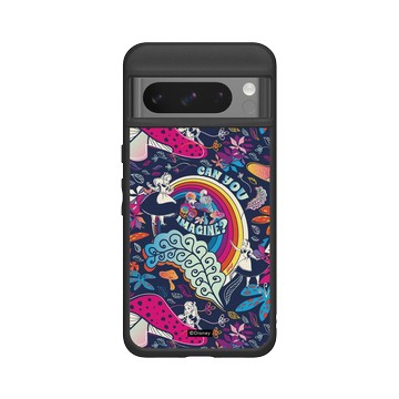 Pixel 8 Pro SolidSuit 黑 - 迪士尼-經典系列 Disney Classics - 愛麗絲夢遊仙境 Alice au pays des merveilles - Motif rétro