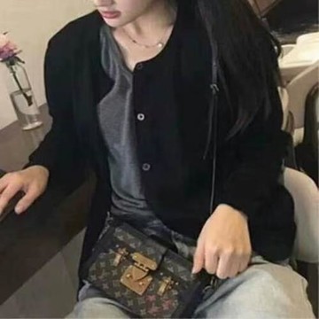 愛心  日系潮牌針織開衫女寬松毛衣男親子情侶外套一家三口