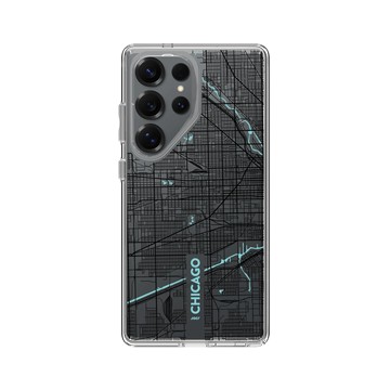 Galaxy S25 Ultra Clear 透明 - JOCR - Chicago (Black Logo)