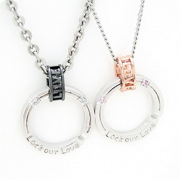 【Charme】心鎖 情人時尚對鍊