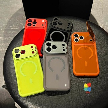 秒變17大視窗 金屬鏡頭支架 磁吸手機殼 適用 iPhone 17 16 15 14 13 12 Pro max 保護殼