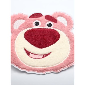 粉熊頭布貼衣服貼衛衣大衣羽絨服修補破洞裝飾手縫刺繡補丁貼大號