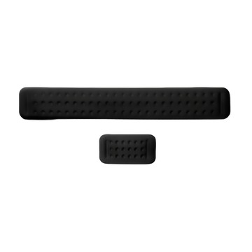 iQueen 高級記憶棉鍵盤手托 + 滑鼠護腕墊組合  1套  黑色的