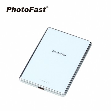 【PhotoFast】Mag Slim Qi2 超薄磁吸無線行動電源 5000mAh-冰晶白