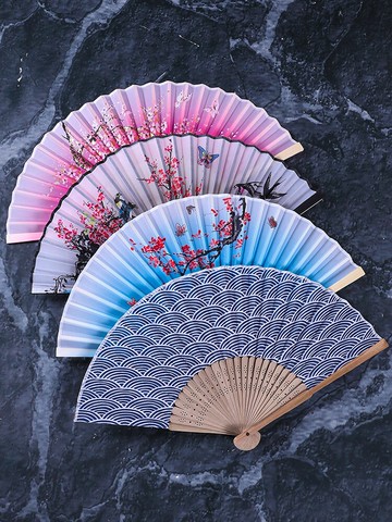 刺身裝飾扇子日式扇日料酒店菜品冷盤冷菜擺盤點綴道具小擺件創意