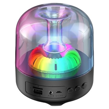 DTAudio 水母炫彩喇叭  黑色  DTA-M1
