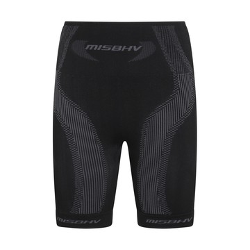 Misbhv - Muted Black Stretch Logo Shorts