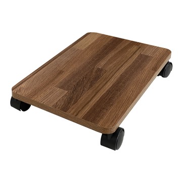 KI WISH 居家生活 主機架 附車輪 E1合成板 台灣製造  木紋色  1個