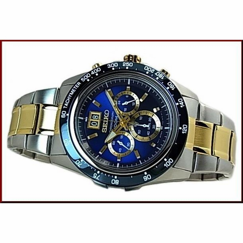SEIKO LORD セイコー ロード クロノグラフ メンズ腕時計 コンビ