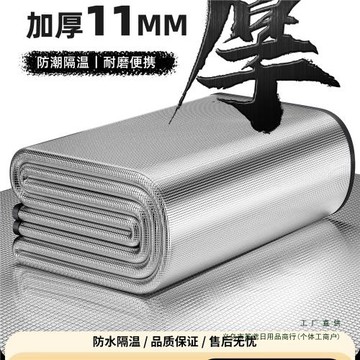帳篷防潮墊戶外便攜加厚露營家用打地鋪鋁箔膜野餐墊子地墊