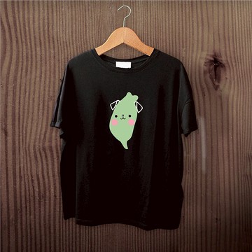台灣圖案反光T-shirt 台灣毛孩款 情侶裝 寵物親子裝 純棉T恤