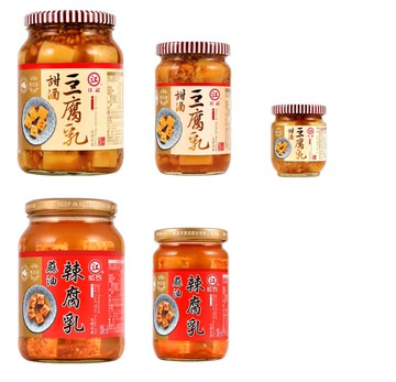 【蝦皮直營】江記甜酒豆腐乳/蔴油辣腐乳900g 750g 380g 320g 200g