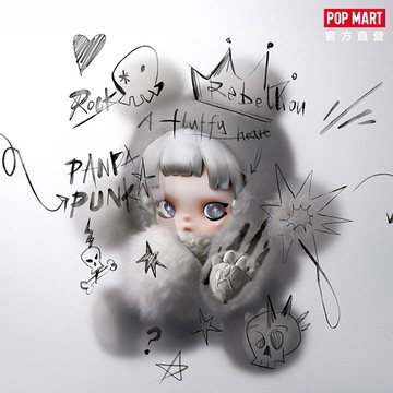 【POP MART 泡泡瑪特】θ SKULLPANDA熊叛叛毛絨公仔