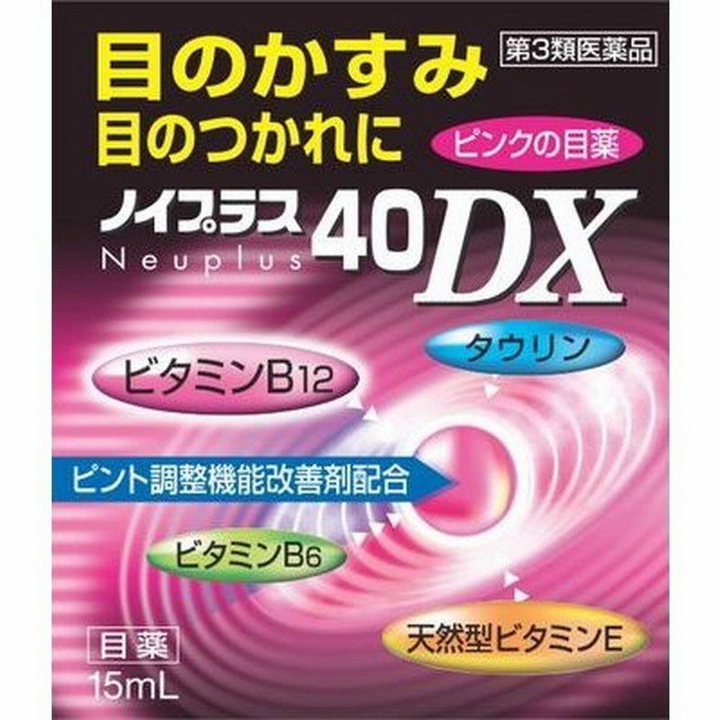 第3類医薬品】ノイプラス40DX 15ML 【セルフメディケーション税制対象 