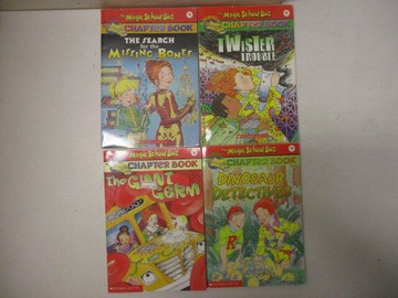【書寶二手書T1／兒童文學_MYJ】The Magic School Bus-I Wister Trouble等_4本合售