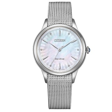 CITIZEN L系列生命之水代言人廣告款光動能腕錶EM1150-86D 附提袋