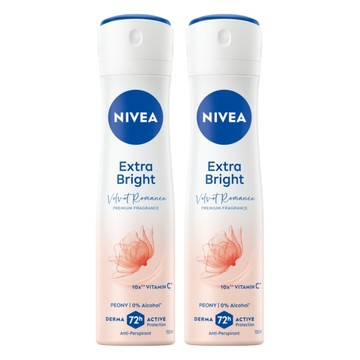 NIVEA 妮維雅 香氛淨白系列 止汗爽身噴霧 碎花夢境  2個  150ml