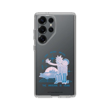 Galaxy S25 Ultra Clear 透明 - 瑞克和莫蒂 Rick and Morty - 宇宙是你的
