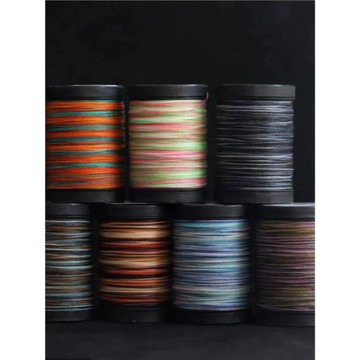 九紫離火0.35mm段染蠟線M50圓蠟漸變編織DIY南美蠟線編繩手工芊巧