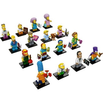 【台中翔智積木】LEGO 樂高 71009 辛普森二代 一套16隻 全新已拆