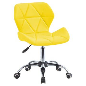 E-home Radar 雷達軟墊電腦椅 PKC013A-yl  黃色  48 x 50 x 70~80cm