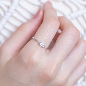 藍托帕石925純銀糖果盒戒指 可調式戒指