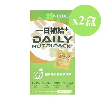 【WEIDER 威德】一日補給+(30包/盒)*2盒