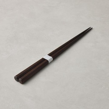 有種創意 - 日本川上 - 總八角黑檀木筷(23.5cm)