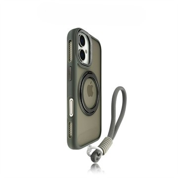 360度磁吸旋轉支架 膚感不沾指紋 適用 蘋果 iPhone 17 Air 16 15 14 13 12 Pro max