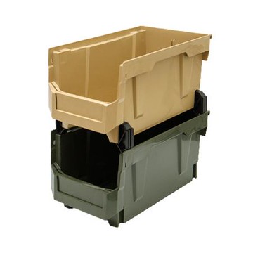 樹德SHUTER高裝檢盒/HB-2138X2/軍綠+沙色/組