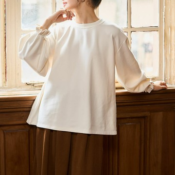 薄絨燈籠袖上衣438611