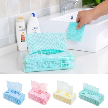 抽取式無紡布抹布家用廚房抹布清潔一次性不沾油吸水不掉毛洗碗巾