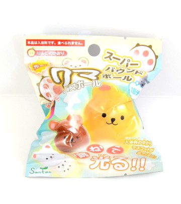 【震撼精品百貨】光るクマ バスボール りんごの香り~小熊沐浴球/入浴劑(全4種/隨機)*30391