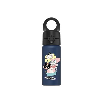 磁吸水壺 AquaStand 不鏽鋼 480cc - 無吸管 子夜藍 - 鹿人 Twodeerman - Twodeerman