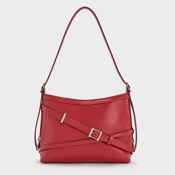 Bryna 皮帶釦斜背包