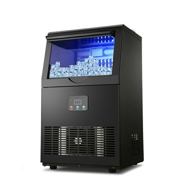 海の斯曼商用制冰機全自動出冰奶茶店火鍋店大型大容量方塊冰塊機