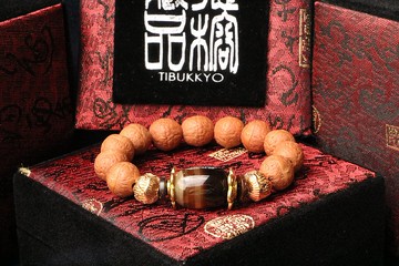 尼泊爾正統鳳眼菩提子 14mm 菩提子手珠 蓮花隔珠 客製化佛珠設計