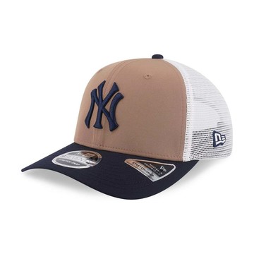 NEW ERA 男女 9SEVENTY TRUCKER  FW26 紐約洋基 卡其/海軍藍 NE15169258