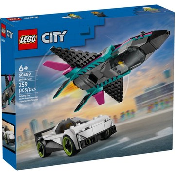 LEGO 60489 噴射機 vs. 汽車 樂高® Ciy【必買站】樂高盒組