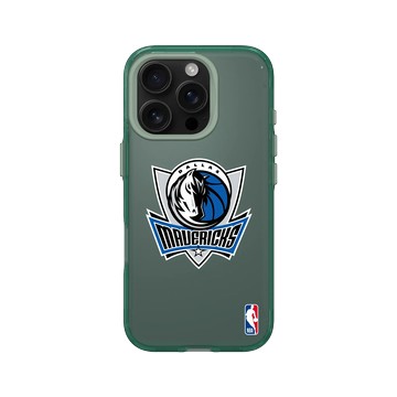 iPhone 16 Pro Clear 憂墨綠 - NBA - Logo-達拉斯獨行俠 Dallas Mavericks