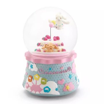 JARLL三麗鷗大耳狗玉桂狗水晶球音樂盒八音盒兒童女孩女生日禮物