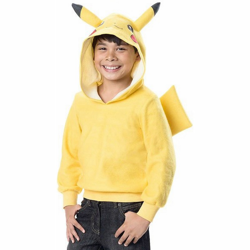 ピカチュウ グッズ フーディー パーカー 子供用 コスプレ ポケモン ポケットモンスター ハロウィン 通販 Lineポイント最大0 5 Get Lineショッピング