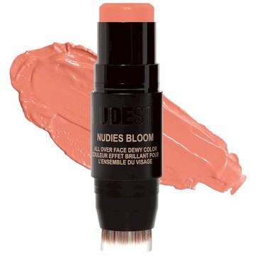 NUDESTIX Nudies Bloom All Over Face Dewy Blush Colour 7g (Various Shades) - Sweet Peach Peony