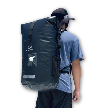 ButterFly Fish 蝴蝶魚 Manta防水背包 55L  黑色  62 x 33cm