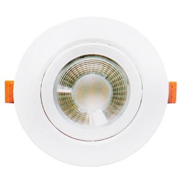 SAMPO 聲寶 7W LED可調式崁燈 7.5cm開孔 LX-PD071E 90 x 43mm  晝光色  1個