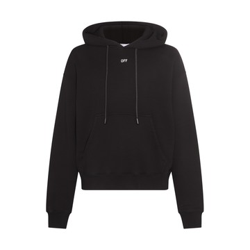 Off-white - Black Cotton Sweatshirt