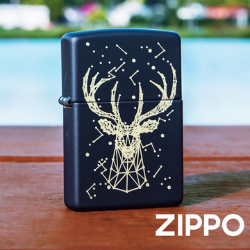 ZIPPO 星辰金鹿防風打火機 美國設計 官方正版 現貨 禮物 送禮 刻字 客製化 終身保固 48385