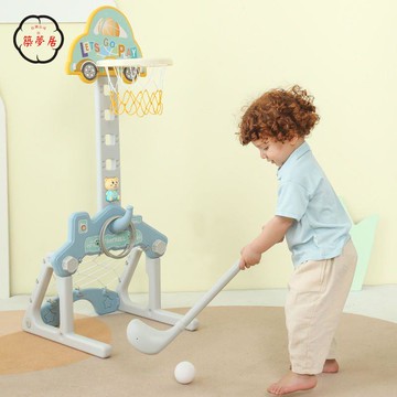 免運 附發票/公司貨 投籃機 籃球架 籃球框 兒童室內多功能籃球架家用可升降籃球框投籃框寶寶2-3歲球類玩具工廠直銷 全館八折 售後保障 5zm728